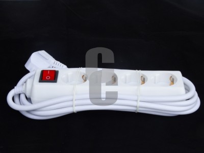 Нови предложения Разклонител 4гн. 3м. с копче                                                                                                                                                                                                                                                                                